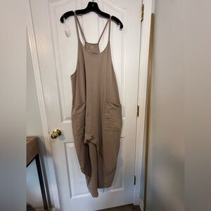 FP Movement by Free People Beige Jumpsuit Medium